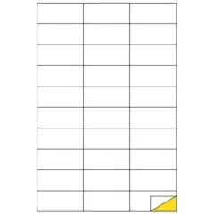 MARKIN LABEL A4 70X29.7MM 100 SHEETS BOX