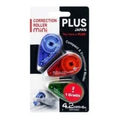 PLUS CORR ROLLER MINI 4.2MMX6M 3 PCS 43563