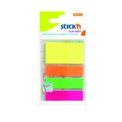 STICK N FILM INDEX 4 X 25 SHEETS PAD
