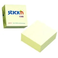 STICK N 76X76MM 400 SHEETS CUBE