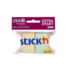 STICK N ROLL NOTES REFILL 50MMX10M YLW&BLUE