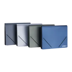 DELI EXPANDING FILE ELASTIC A4 13P 4C