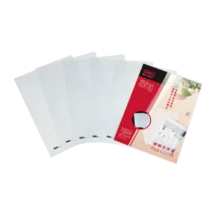DELI L-REPORT FILE A4 CLEAR 10PK (180 MIC.)