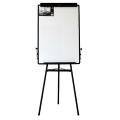 DELI FLIP CHART EASEL WHITEBOARD TRIPOD STAND 600X900MM 24INX36IN
