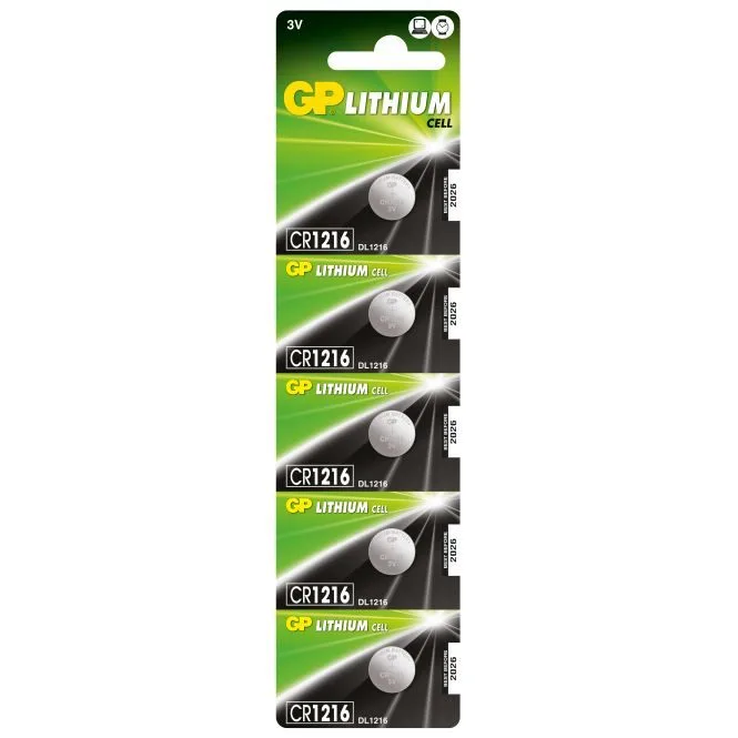 GP LITHIUM CELL 3V 25 mAh CR1216 — image 1