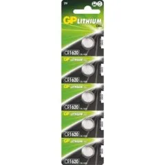 GP LITHIUM CELL 3V 78 mAh CR1620