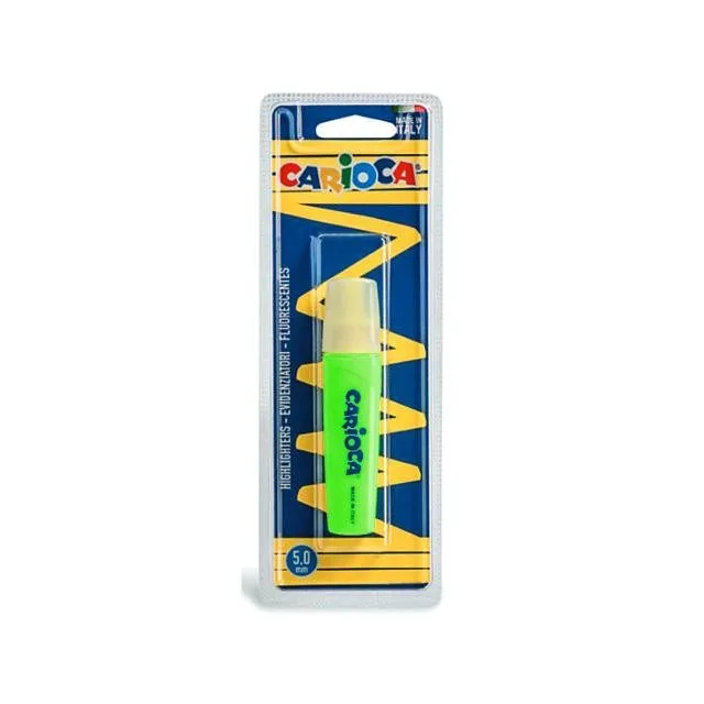 CARIOCA HIGHLIGHTER GREEN - TIP 5.5MM — image 1