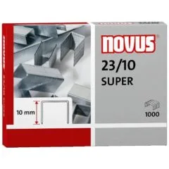 NOVUS STAPLES 23/10 1000 PCS BOX
