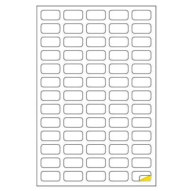 MARKIN LABEL A4 37X14MM 100 SHEETS BOX — image 1