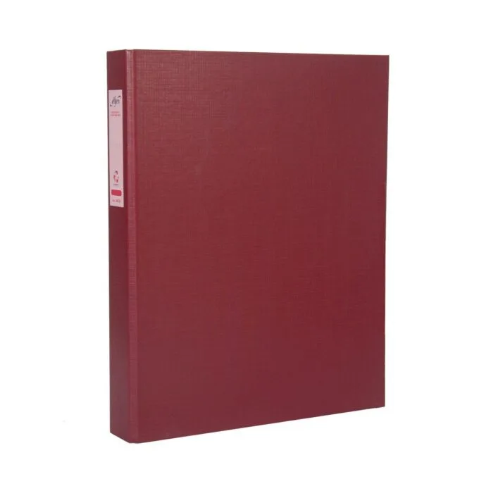 ELFEN FILE 2-RING 25MM A4 BURGUNDY 0121 — image 1