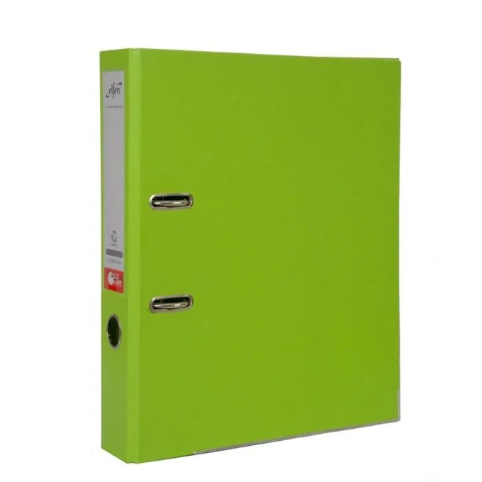 ELFEN FILE PLASTIC SUPER STRONG A4 55MM LIME 0331 — image 1