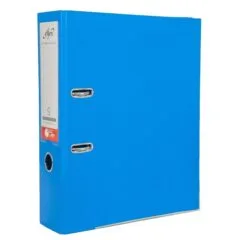 ELFEN FILE PLASTIC SUPER STRONG A4 75MM LIGHT BLUE 0281