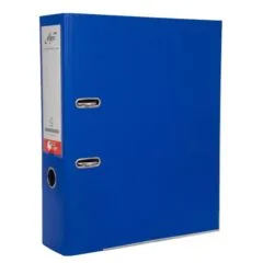 ELFEN FILE PLASTIC SUPER STRONG A4 75MM MEDIUM BLUE 0211