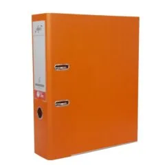 ELFEN FILE PLASTIC SUPER STRONG A4 75MM ORANGE 0501