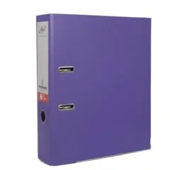 ELFEN FILE PLASTIC SUPER STRONG A4 75MM PURPLE 0901