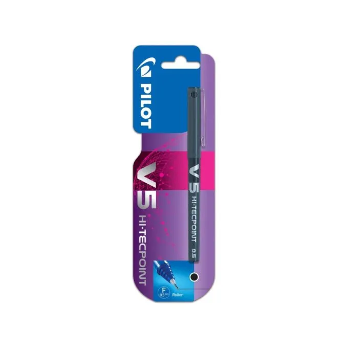 PILOT BLISTER HI-TEC POINT 0.5MM V5 BLACK — image 1