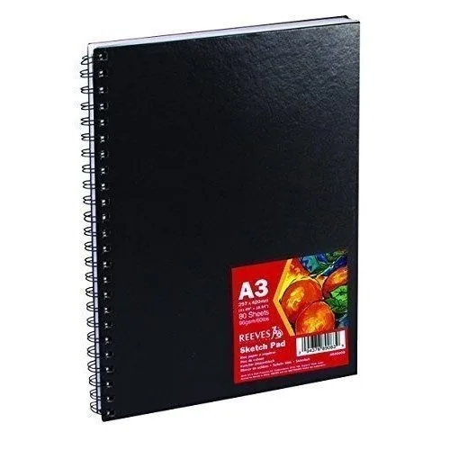 REEVES SPIRAL BOUND SKETCH PAD A3 — image 1