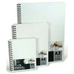 REEVES CANVAS COVERED SKETCHBOOK A3