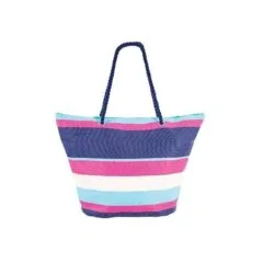 BEACH BAG RAMSAR BLUE-PINK