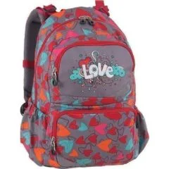BACKPACK ANATOMIC GRAY HEARTS