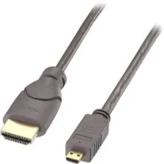 LINDY MICRO HDMI/HDMI CABLES 0.5M