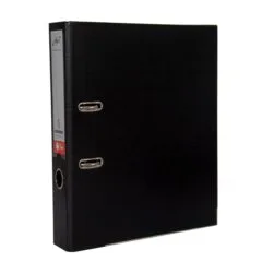 ELFEN FILE PLASTIC SUPER STRONG A4 75MM BLACK 00001