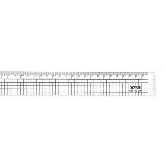 COX 40 CM PLASTIC RULER — image 1