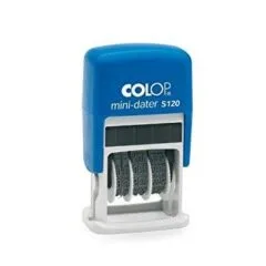 COLOP S 120 DATER D10 BLUE/ BLUE FK