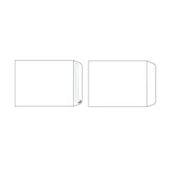 GOLDEN PRIME - POCKET ENVELOPE 114X235MM. 90GR. WHITE PEEL SEAL - BOX OF 1000 PCS
