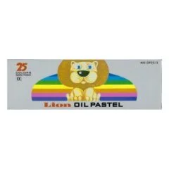 LION OIL PASTEL 25 COLOURS