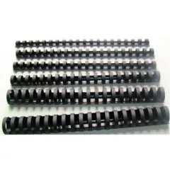 COMIX BINDING COMBS 45MM BLACK 50 PCS BOX