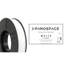 PANOSPACE FILAMENT PLA 1.75MM WHITE 326G