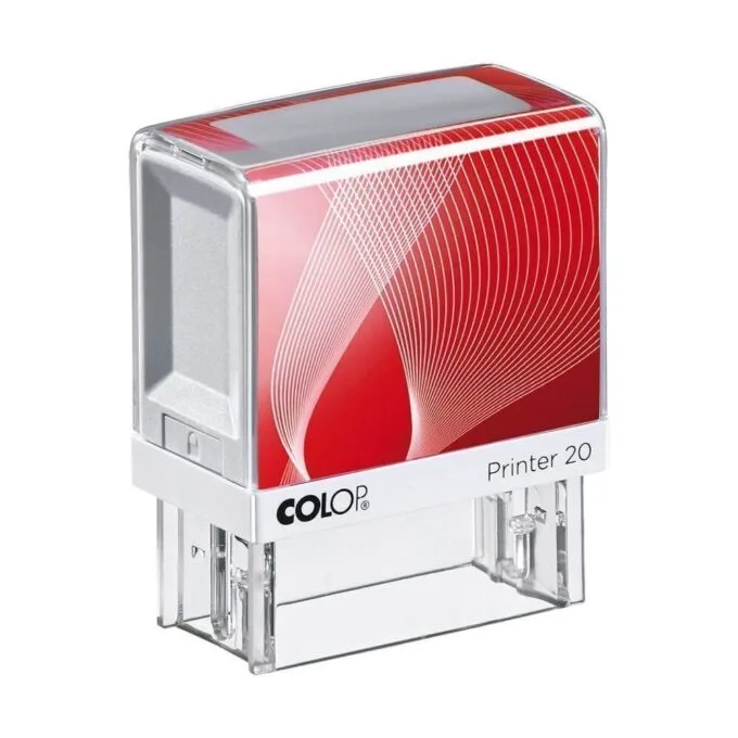 COLOP PRINTER 20 L04 REMINDER WHITE/RED IN BLISTER — image 1