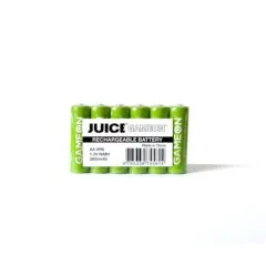 JUICE BATTERY 1.2V 2600mAh AA SIZE EcoReady Ni-MH RECHARGEABLE BATTERY - 6 PCS