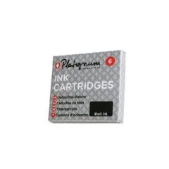 PLATIGNUM BLACK INK CARTRIDGES 6PCS