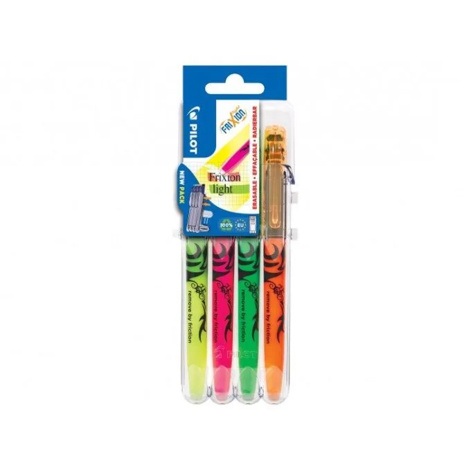 PILOT SET 2 GO - FRIXION LIGHT X 4 Y/P/G/O — image 1