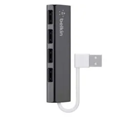 BELKIN 4-Port USB-A Ultra-Slim Travel Hub