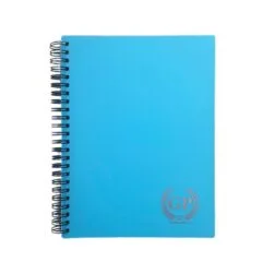 GOLDEN PRIME - PP WIRE-O NOTEBOOK - A5 - 80 SHEETS - ASSORTED PASTEL COLOURS