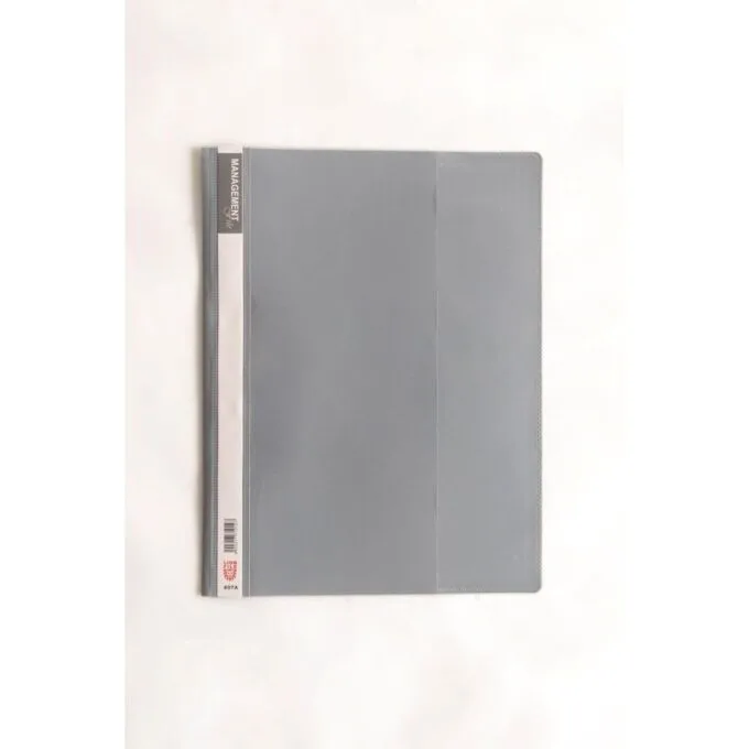 LION A4 MANAGEMENT FILE (FLAT FILE) - DARK GREY — image 1
