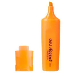 DELI HIGHLIGHTER CHISEL 1-5MM ORANGE