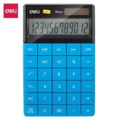 DELI MODERN CALCULATOR 12-DIGIT - BLUE