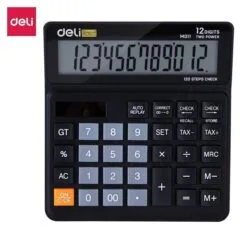 DELI 120-CHECK TAX CALCULATOR 12-DIGIT