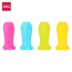 DELI U-TOUCH SOFT PENCIL GRIP 4C/CARD