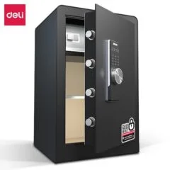DELI MONEY SAFE - H600 x W380 x D360 - PASSWORD / EMERGENCY KEY