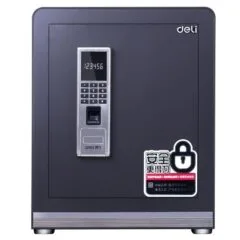 DELI MONEY SAFE - H470 x W380 x D320 - PASSWORD / MASTER KEY / EMERGENCY KEY / FINGERPRINT
