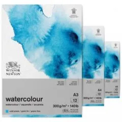 W&N WATERCOLOUR PAD COLD 300 A5 12S