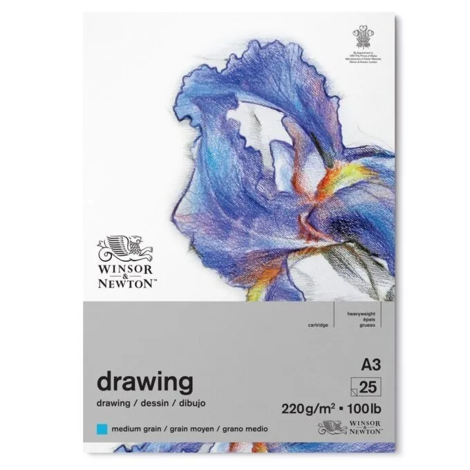 W&N DRAWING PAD MEDIUM 220 A3 25S — image 1