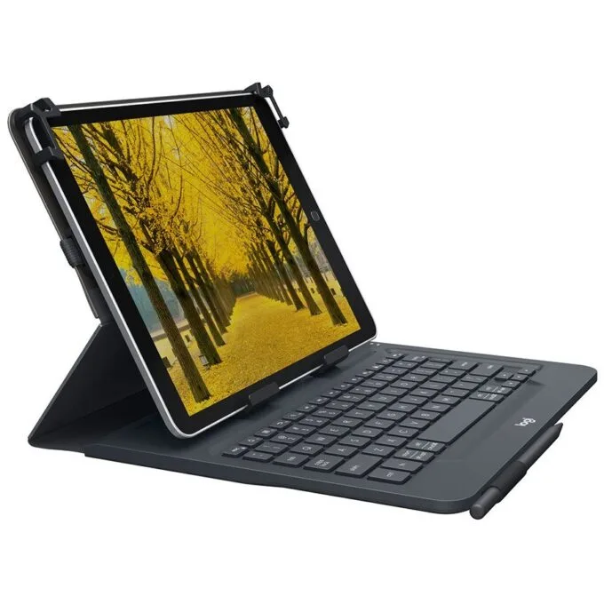 LOGITECH Universal Folio with keyboard for 9-10 inch tablets - UK — image 1