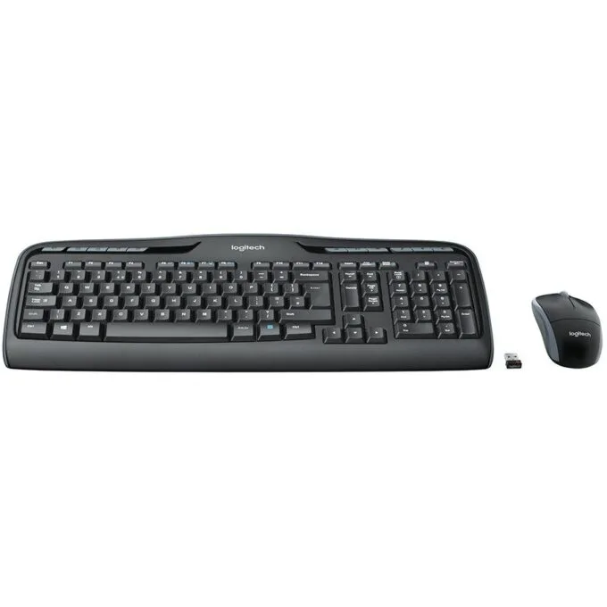 LOGITECH MK330 Wireless Combo - BLACK - ARA — image 1