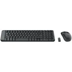 LOGITECH MK220 Wireless Combo - BLACK - ARA